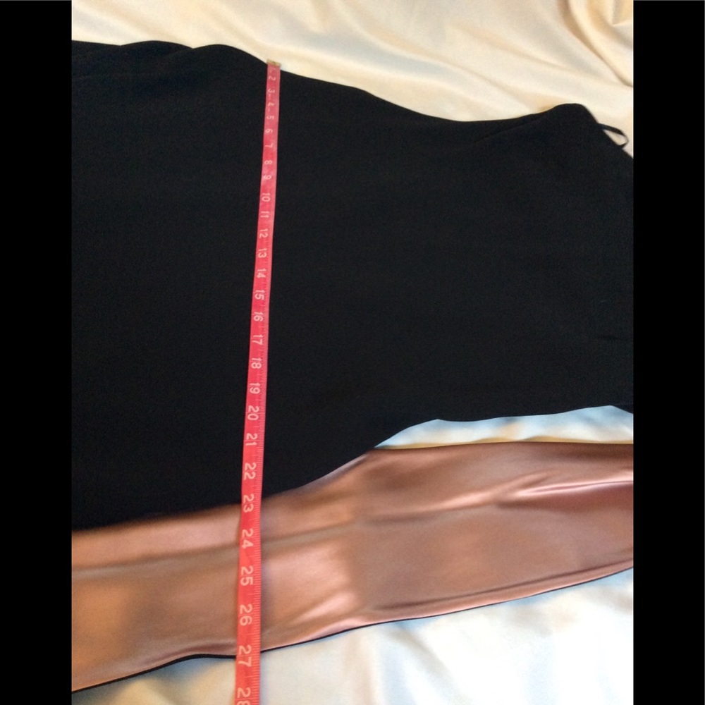JNY NWT Gorgeous Black/Pink One Shoulder Dress 10 - Picture 13 of 15